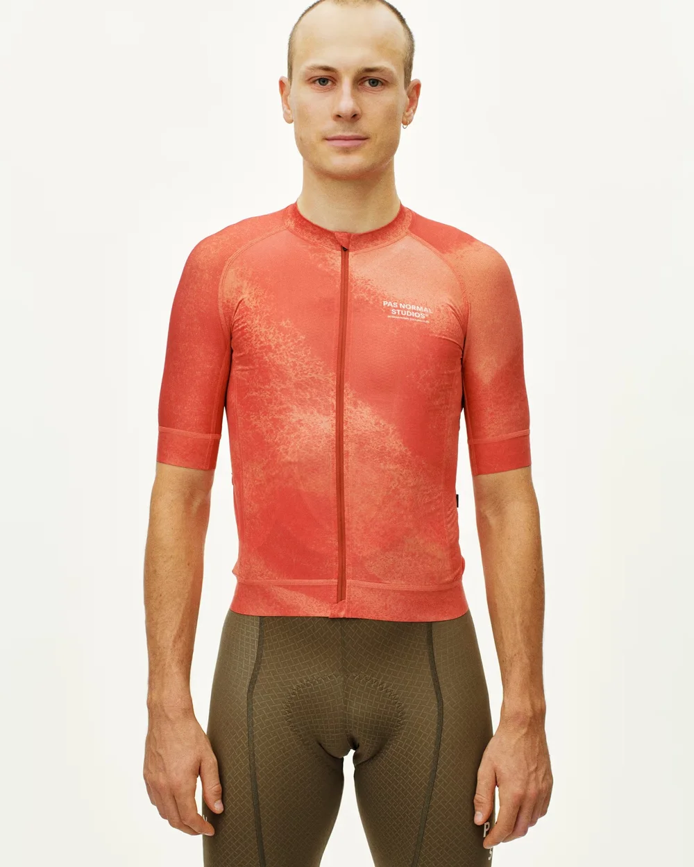PAS NORMAL STUDIOS Mechanism Jersey Hibiscus Orange Men — Cycle